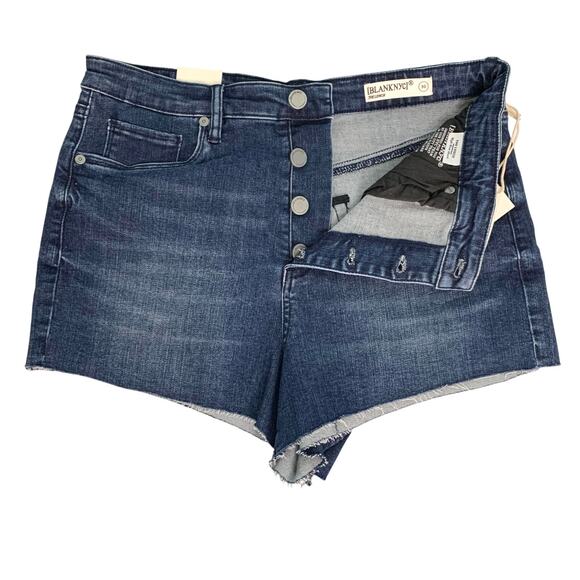 NWT Blank NYC The Lennox High Rise Shorts Size 30 - Picture 3 of 5